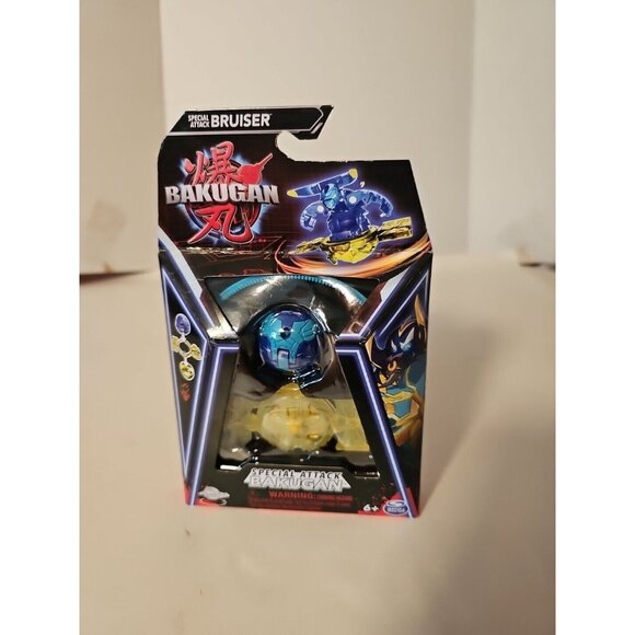 BAKUGAN Special Attack BRUISER Blue Spin Master Battle League ~ NEW in Packaging